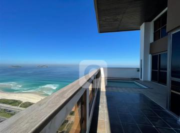 Apartamento · 304m² · 4 Quartos · 3 Vagas · Apartamento Duplex 4 quartos Frontal Mar Barra Mares Posto 4 Barra da Tijuca