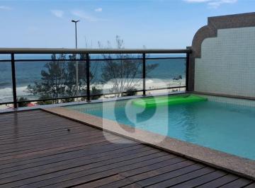 Apartamento · 345m² · 5 Quartos · 4 Vagas · Cobertura duplex com vista mar para a praia do Recreio dos Bandeirantes