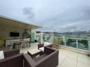 Apartamento · 205m² · 3 Quartos · 3 Vagas · Cobertura duplex a venda de 3 quartos no condomínio Le Parc Barra da Tijuca