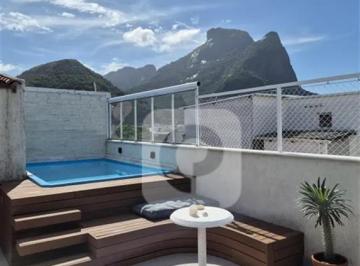 Apartamento · 247m² · 3 Quartos · 1 Vaga · Cobertura com 3 Quartos à Venda Porteira Fechada– 247m² | Jardim Oceânico – Barra da Tijuca