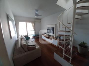 Apartamento · 162m² · 3 Quartos · 1 Vaga · Cobertura duplex 3 quartos com vaga na Lagoa