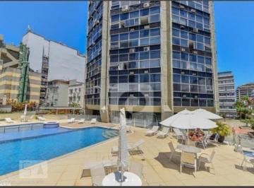 Apartamento · 50m² · 1 Quarto · RIO FLAT HOTEL - RIO DESIGN LEBLON: 1 QUARTO ANDAR ALTO VISTA MAR