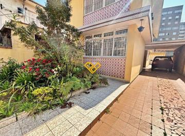 Casa · 250m² · 3 Quartos · 5 Vagas · Sobrado 3 Quartos para Locação em Santos - Sp