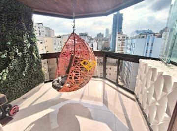 Varanda · Cobertura Duplex 3 Quartos para Locação em Santos - Sp