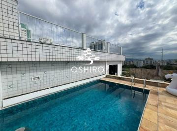 Apartamento · 361m² · 4 Quartos · 2 Vagas · Cobertura de Alto Padrão na Ponta da Praia – Santos/SP