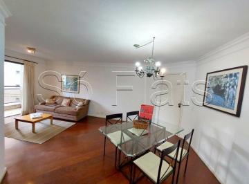 Apartamento · 120m² · 3 Quartos · 3 Vagas · Apartamento em Indianópolis, São Paulo/SP de 120m² 3 quartos para locação R$ 9.950,00/mes