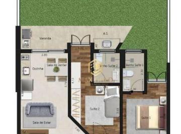 Apartamento · 95m² · 2 Quartos · 2 Vagas · Apartamento em Itaguá, Ubatuba/SP de 95m² 2 quartos à venda por R$ 791.000,00