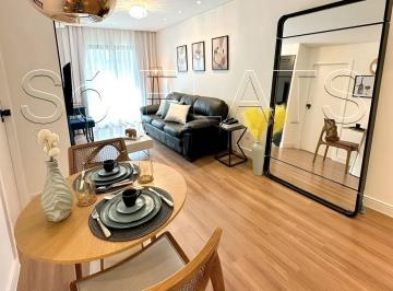 Apartamento · 45m² · 1 Quarto · 1 Vaga · Apartamento em Brooklin Paulista, São Paulo/SP de 45m² 1 quartos à venda por R$ 636.000,00