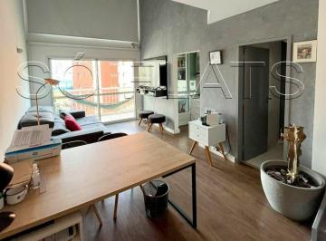 Apartamento · 50m² · 1 Quarto · 1 Vaga · Flat em Vila Nova Conceição, São Paulo/SP de 50m² 1 quartos à venda por R$ 1.000.000,00