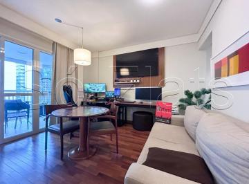 Apartamento · 43m² · 1 Quarto · 1 Vaga · Flat Estanconfor Villa Olímpia disponível para venda com 43m², 01 dormitório e 01 vaga de garagem