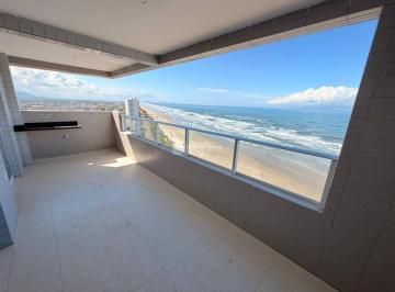 Apartamento · 98m² · 3 Quartos · 2 Vagas · Frente Mar !!! Entrada R$ 124 Mil - 3 Dormts 1 Suíte Varanda Gourmet, Opções de 1 Ou 2 Vagas Lazer C