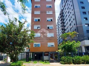 Apartamento · 55m² · 2 Quartos · 1 Vaga · APARTAMENTO À VENDA NO BAIRRO PETRÓPOLIS, COM 2 DORMITÓRIOS, LAVABO, CHURRASQUEIRA, VAGA DE GARAGEM