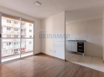 Apartamento · 48m² · 2 Quartos · 1 Vaga · Apartamento de 2 quartos, com varanda sendo vista para área de lazer para alugar no Reserva do Horiz