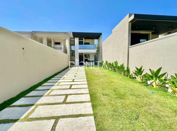Casa · 138m² · 4 Quartos · 3 Vagas · Vendo casa duplex em rua privativa 4 suítes- Eusébio-CE