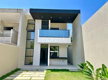 Casa · 138m² · 4 Quartos · 3 Vagas · Vendo casa duplex em rua privativa 4 suítes- Eusébio-CE
