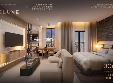 yxkyy1o2ogq2zde5njc0mzfi_md · Studio de Luxo na Magalhães Barata, 30m²,1Suíte -Deluxe LM TOWER(ALTO RETORNO!!)
