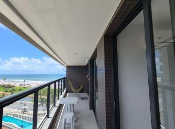 Apartamento · 65m² · 2 Quartos · 2 Vagas · Alugue apartamento frente mar em Jaguaribe, Salvador: 65m², 2 quartos, 1 suít...