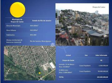 1c8aa392b11e89fcba143e155ece0b9e67afc3b2 · Terreno à venda, 1008000 m² por R$ 104.000.000,00 - Parque Paulista - Duque de Caxias/RJ
