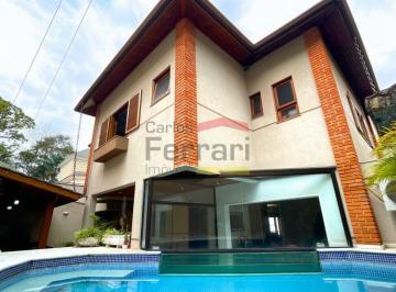 Casa · 388m² · 4 Quartos · 6 Vagas · Casa de Alto Padrão à Venda em Condomínio Fechado. 388m², 4 Suítes, Piscina, área gourmet e Elevador