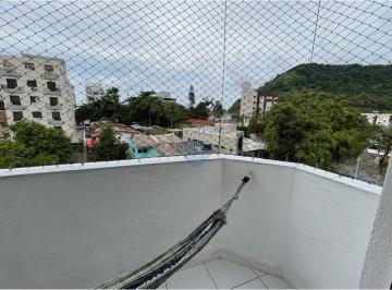 Apartamento · 79m² · 2 Quartos · 1 Vaga · Apartamento a venda Guarujá/SP 2 suítes Sala 2 Ambientes com lavabo e varanda frente rua cozinha am