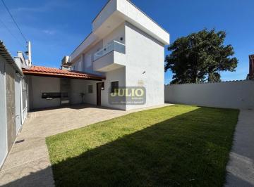 Casa · 99m² · 2 Quartos · 6 Vagas · Comprar Sobrado em Mongaguá com 2 Suítes e Quintal - Imóvel Novo