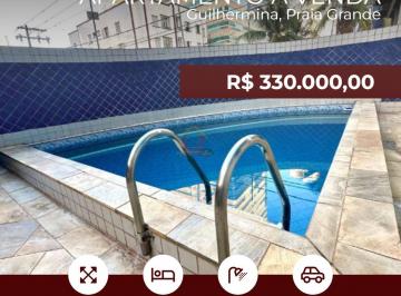 Apartamento de 1 quarto, Praia Grande · apartamento a venda - Guilhermina - Praia Grande