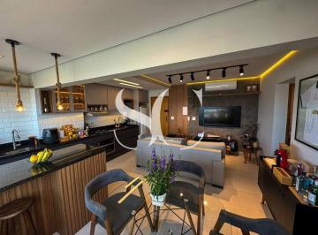 Apartamento · 44m² · 1 Quarto · Apartamento Moderno 1 dormitório – Porteira Fechada – Macuco, Santos