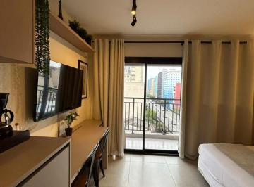 Apartamento de 1 quarto, São Paulo · Studio pronto para morar ou investimento, 500m  metrô República - IS Consolação