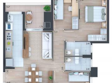 Apartamento de 3 quartos, Curitiba · Apartamento 3 quartos sendo 1 suíte Sacada e Churrasqueira em Portão, Água Verde