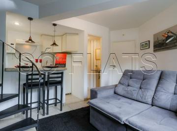 Apartamento · 49m² · 1 Quarto · 1 Vaga · Apartamento em Vila Nova Conceição, São Paulo/SP de 49m² 1 quartos à venda por R$ 650.000,00