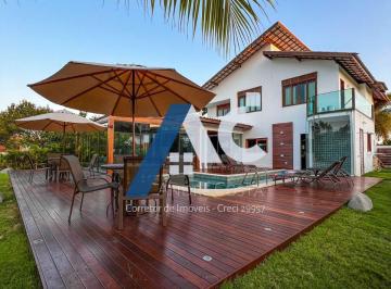 Casa · 380m² · 5 Quartos · 6 Vagas · Aluguel Mensal e por temporada Casa Alto Padrão em PRAIA DO FORTE - Condomínio Ilha dos Pássaros