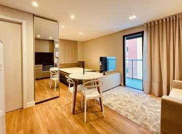 Apartamento , Curitiba · Apartamento bf 2211, Batel, 34 m² privativos, sacada, totalmente mobiliado.