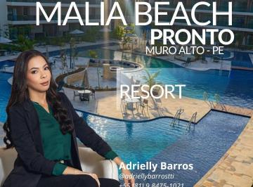 Apartamento de 1 quarto, Ipojuca · Flat em Porto de Galinhas | Praia de Muro Alto | Malia Beach Experience - Térreo 