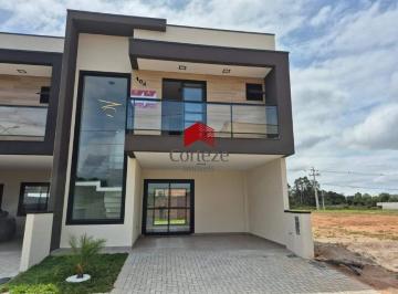 Casa · 142m² · 3 Quartos · 2 Vagas · Sobrado em condomínio com 142m² 3 quartos, à venda, no bairro Costeira em São José dos Pinhais