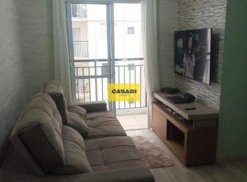 Apartamento · 49m² · 2 Quartos · 1 Vaga · Apartamento com 2 dormitórios, 49 m², andar alto, sacada e lazer completo – São Bernardo do Campo