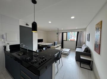 Apartamento · 40m² · 1 Quarto · 1 Vaga · Aluguel Flat no Cabo Branco – João Pessoa todo mobiliado!