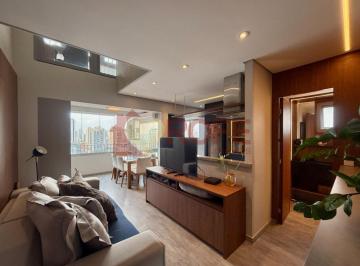 Apartamento · 61m² · 1 Quarto · 1 Vaga · Venda de duplex sofisticado com 1 suíte e lazer no rooftop ao lado do metrô Brooklin