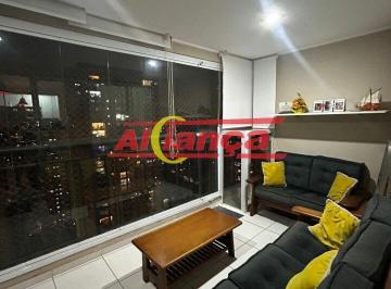 Apartamento · 86m² · 3 Quartos · 2 Vagas · Apartamento 86m² com 3 dormitórios e varanda gourmet - Cidade Maia, Guarulhos