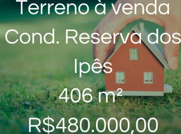Terreno · 406m² · Terreno à venda, Condomínio Reserva dos Ipês - Uberlândia/MG
