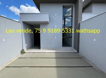 Casa de 3 quartos, Feira de Santana · Leo vende, bairro Sim, 3\4 suíte, closet , perto da Noide