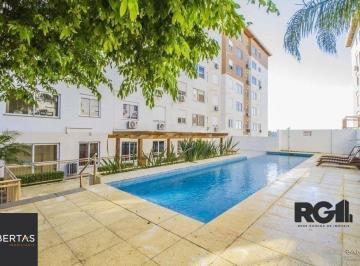 Apartamento · 61m² · 1 Quarto · 1 Vaga · Apartamento no Urbano Menino Deus de 1 dormitório vaga e pátio PARA ALUGAR