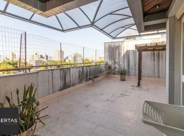 Apartamento · 204m² · 3 Quartos · 2 Vagas · Cobertura no Menino Deus de 3 dormitórios e 2 vagas DESOCUPADO
