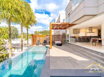 Casa · 485m² · 4 Quartos · 4 Vagas · Casa de condomínio 4 Suítes, 5 Banheiros e 4 Vagas no Tamboré/ Barueri/ SP