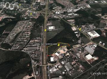 Foto 01 · Área localizada no distrito industrial de Sorocaba, com 257m² de frente para Rod. Antonio Ermirio de
