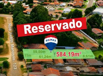 Terreno , Curitiba · Terreno no Butiatuvinha – Santa Felicidade – Área 584,19 m2 - Curitiba