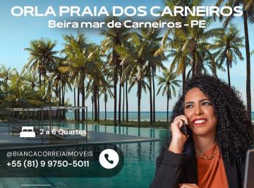 Apartamento de 2 quartos, Tamandaré · Investimento em Carneiros | Piscina com borda infinita | 2 à 6 quartos