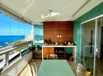 Foto 01 · Apartamento de Luxo na Barra com Vista Mar Frontal: 4 Quartos, 3 Suítes, 3 Vagas - Imperdível!