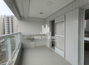 Apartamento · 55m² · 1 Quarto · 1 Vaga · 1 quarto com 54m² de conforto, varanda e lazer completo no Boqueirão, Santos