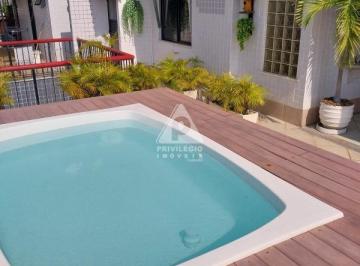 Apartamento · 218m² · 3 Quartos · 2 Vagas · Cobertura à venda na Freguesia – 3 quartos, 218m², piscina e churrasqueira