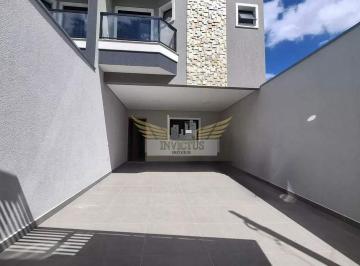 Casa · 200m² · 4 Quartos · 3 Vagas · Sobrado NOVO com 4 Quartos para Comprar, 200m² - Vila Curuçá, Santo André/SP.
